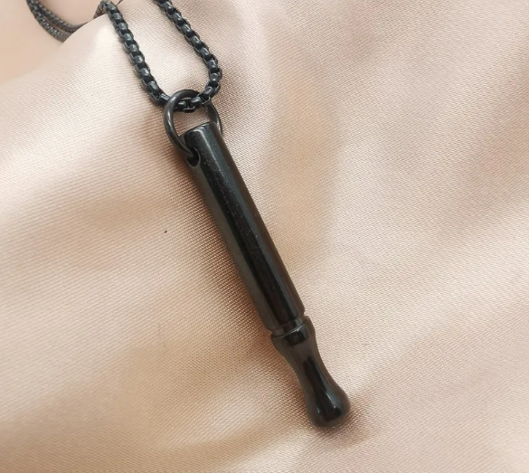 Stress Relief Breathing Necklace - Helps stress, concentrate breathing, helps with smoking/vaping