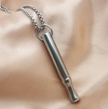 Stress Relief Breathing Necklace - Helps stress, concentrate breathing, helps with smoking/vaping