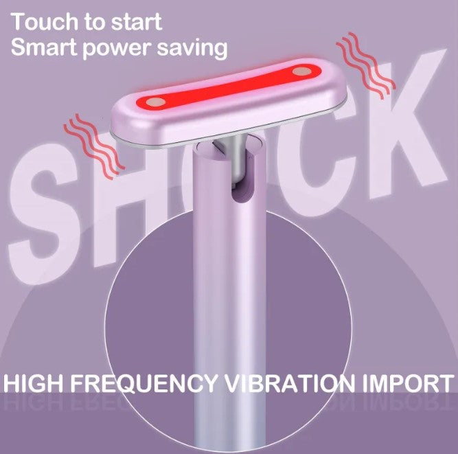 Mini Face & Neck Massager- Lift, tone & rejuvenate ✨ EMS microcurrent and vibration massage for firmer, glowing skin on the face & neck.