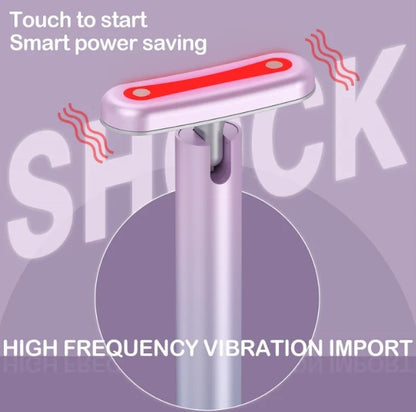 Mini Face & Neck Massager- Lift, tone & rejuvenate ✨ EMS microcurrent and vibration massage for firmer, glowing skin on the face & neck.