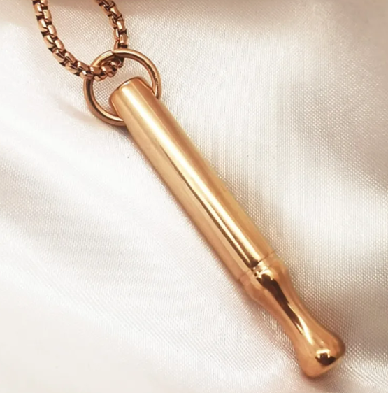 Stress Relief Breathing Necklace - Helps stress, concentrate breathing, helps with smoking/vaping
