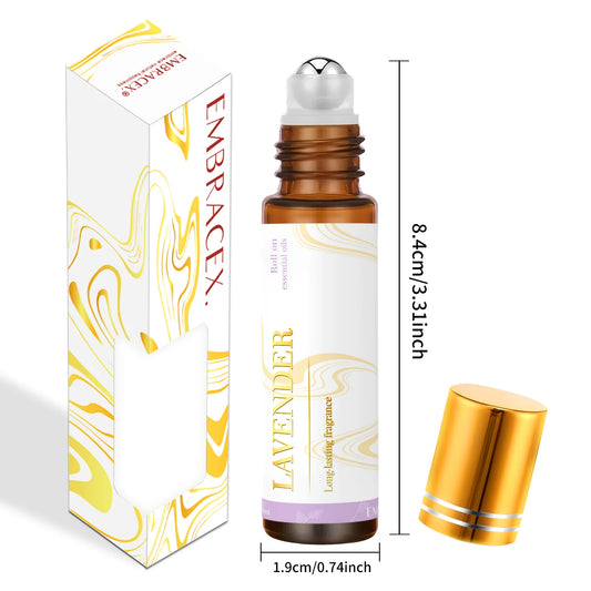 Stress Control Lavender Roll On Oil/Perfume (Lavender is known for its calming properties, helping to reduce stress, ease tension, and promote relaxation for both the mind and body)