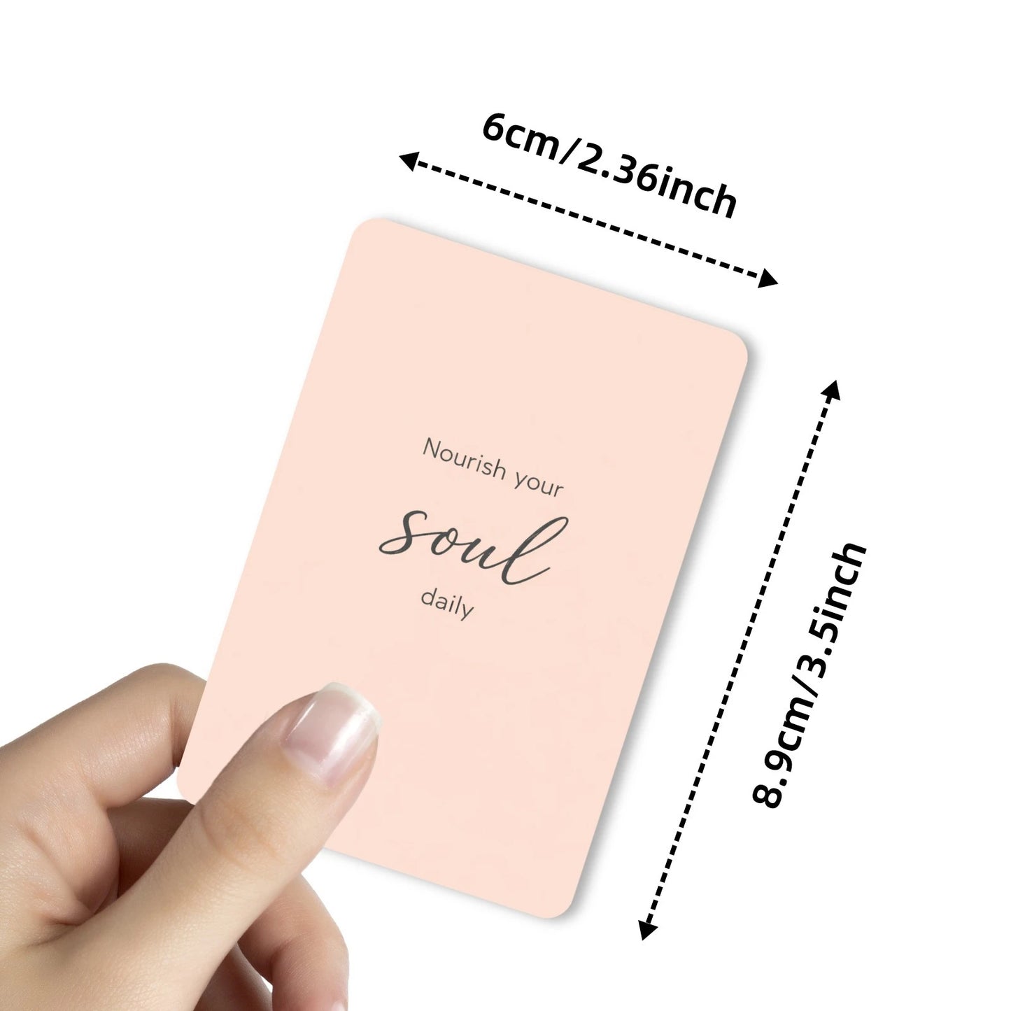 Affrimation Cards - Wanna feel like your best self? These 36 affirmation cards are filled with uplifting quotes and positive energy for daily confidence