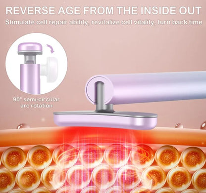 Mini Face & Neck Massager- Lift, tone & rejuvenate ✨ EMS microcurrent and vibration massage for firmer, glowing skin on the face & neck.