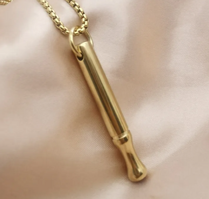 Stress Relief Breathing Necklace - Helps stress, concentrate breathing, helps with smoking/vaping