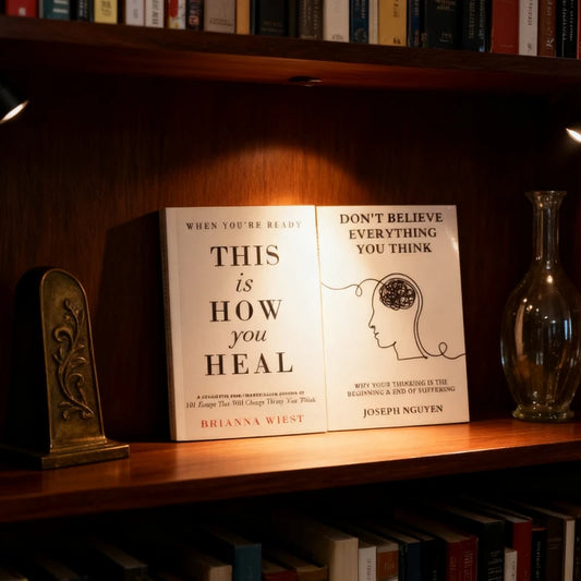 Dont Believe Everything You Think & This is how you heal Books (