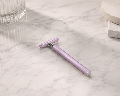 Mini Face & Neck Massager- Lift, tone & rejuvenate ✨ EMS microcurrent and vibration massage for firmer, glowing skin on the face & neck.