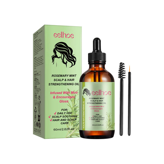 Rosemary Hair Care Essential Oil  (Repairs Hair, Nourishes Dry and Frizzy Hair, Smoothes Hair, Helps Hair Growth)