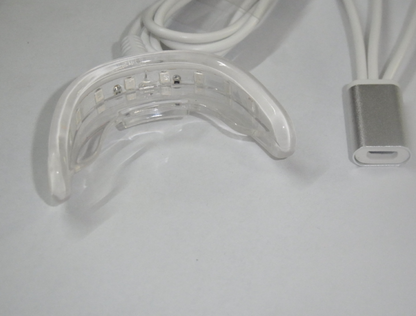 LED Cold Light Teeth Whitening Device - Many features including phone imput plug