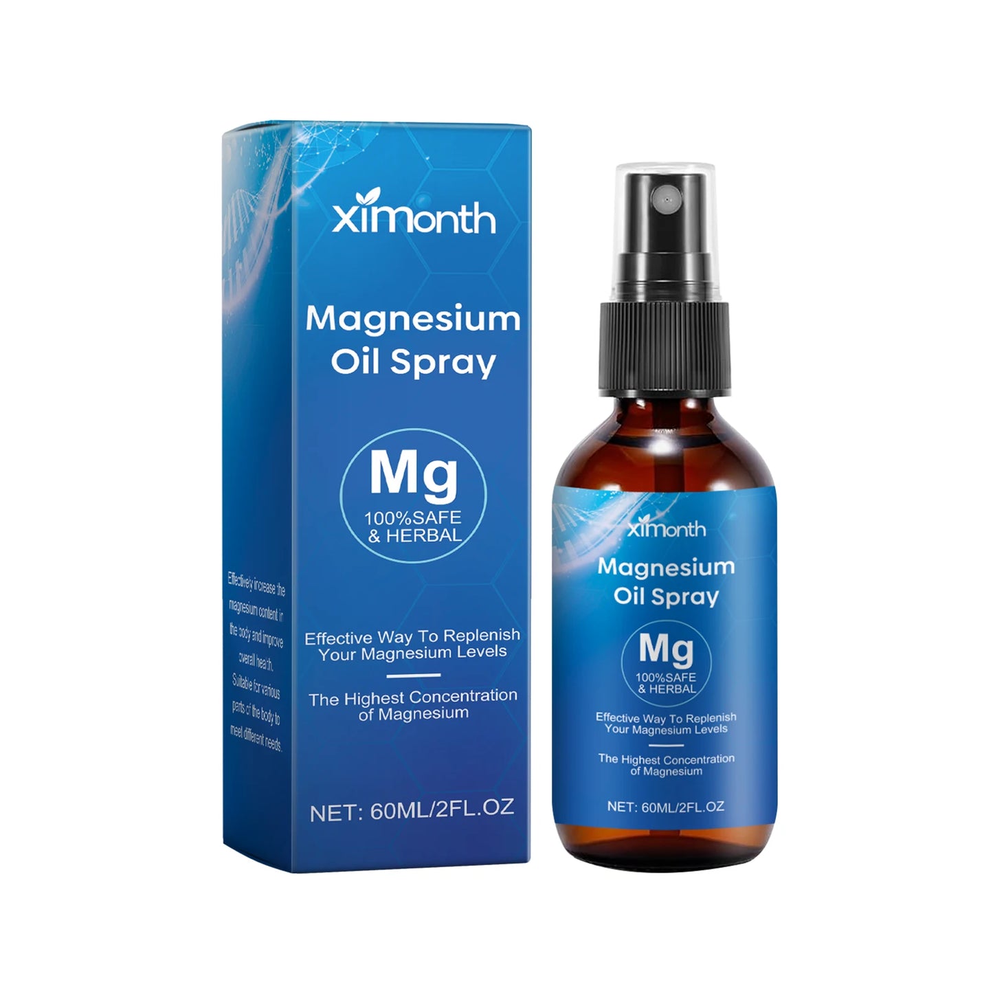 Magnesium oil spray - Helps relax muscles, ease body tension, soften skin & support restful sleep and relaxation.