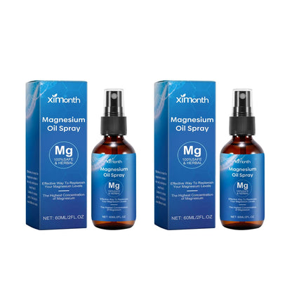 Magnesium oil spray - Helps relax muscles, ease body tension, soften skin & support restful sleep and relaxation.