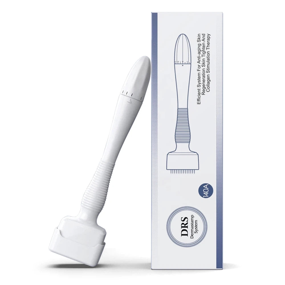Derma Stamp Microneedle Roller - Boost skin renewal, support hair growth & improve the look of scars, stretch marks and uneven texture.