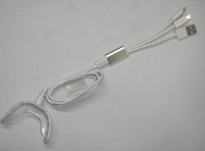LED Cold Light Teeth Whitening Device - Many features including phone imput plug